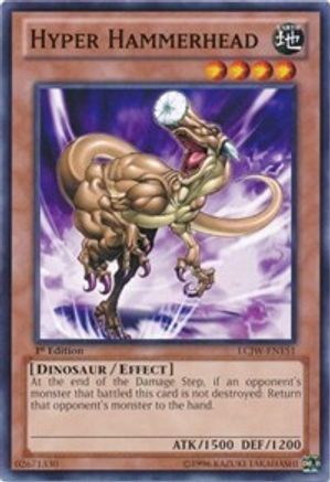 Hyper Hammerhead (LCJW-EN151) - Legendary Collection 4: Joey's World 1st Edition