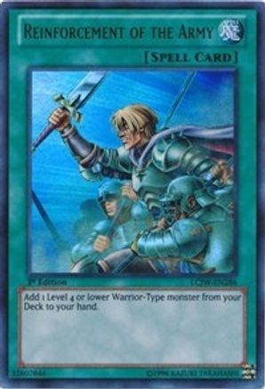 Reinforcement of the Army (LCJW-EN286) - Legendary Collection 4: Joey's World 1st Edition