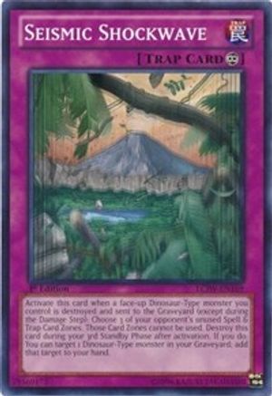 Seismic Shockwave (LCJW-EN169) - Legendary Collection 4: Joey's World 1st Edition