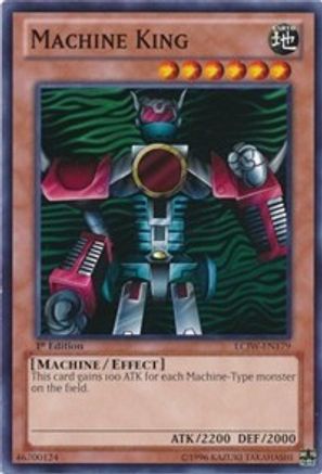 Machine King (LCJW-EN179) - Legendary Collection 4: Joey's World 1st Edition