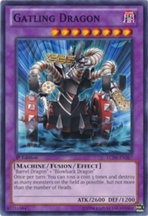 Gatling Dragon (LCJW-EN267) - Legendary Collection 4: Joey's World 1st Edition