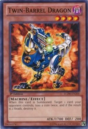 Twin-Barrel Dragon (LCJW-EN266) - Legendary Collection 4: Joey's World 1st Edition