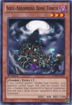 Soul-Absorbing Bone Tower (LCJW-EN195) - Legendary Collection 4: Joey's World 1st Edition