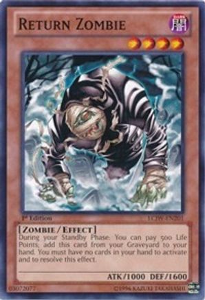 Return Zombie (LCJW-EN201) - Legendary Collection 4: Joey's World 1st Edition