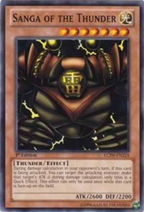 Sanga of the Thunder (LCJW-EN224) - Legendary Collection 4: Joey's World 1st Edition