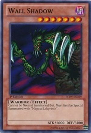 Wall Shadow (LCJW-EN229) - Legendary Collection 4: Joey's World 1st Edition