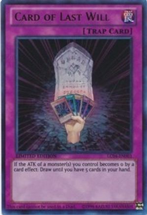 Card of Last Will (LC04-EN003) - Legendary Collection 4: Joey's World Limited