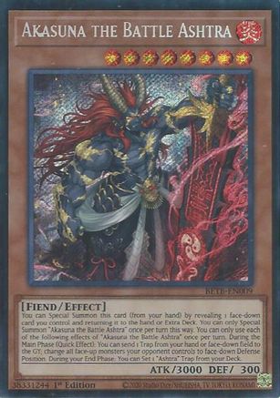 Akasuna the Battle Ashtra - BETB-EN009 - Beyond the Brave 1st Edition