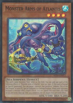 Monster Arms of Atlantis - BETB-EN015 - Beyond the Brave 1st Edition