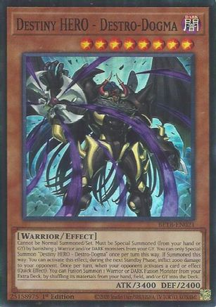 Destiny HERO - Destro-Dogma - BETB-EN021 - Beyond the Brave 1st Edition