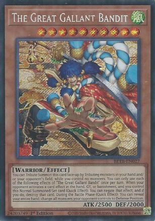 The Great Gallant Bandit - BETB-EN027 - Beyond the Brave 1st Edition