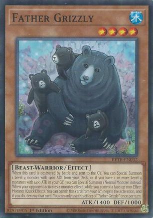 Father Grizzly - BETB-EN032 - Beyond the Brave 1st Edition