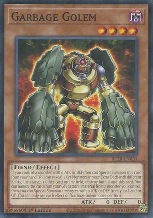 Garbage Golem - BETB-EN033 - Beyond the Brave 1st Edition