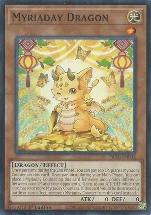 Myriaday Dragon - BETB-EN035 - Beyond the Brave 1st Edition