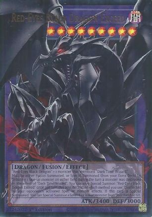 Red-Eyes Black Dragon Exceed (Extended Art) - BETB-EN036 - Beyond the Brave 1st Edition