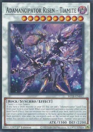Adamancipator Risen - Tiamite - BETB-EN041 - Beyond the Brave 1st Edition
