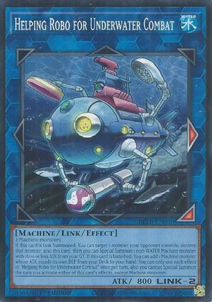 Helping Robo for Underwater Combat - BETB-EN050 - Beyond the Brave 1st Edition