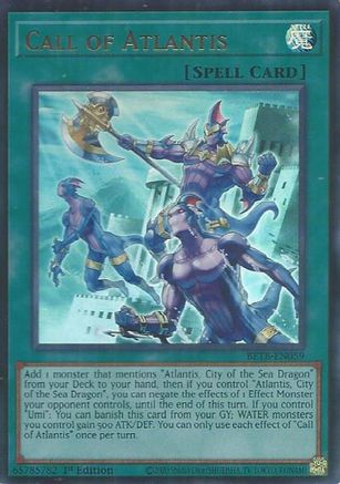 Call of Atlantis - BETB-EN059 - Beyond the Brave 1st Edition