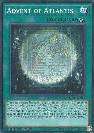 Advent of Atlantis - BETB-EN060 - Beyond the Brave 1st Edition