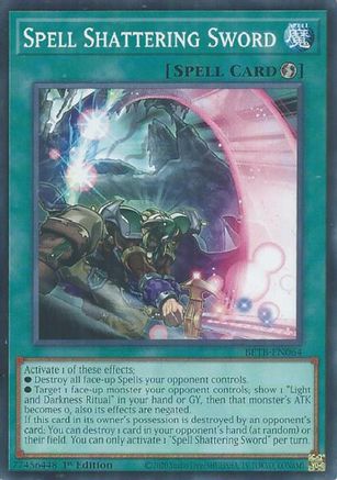 Spell Shattering Sword - BETB-EN064 - Beyond the Brave 1st Edition
