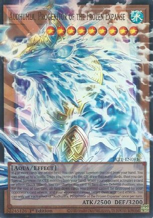 Audhumla, Progenitor of the Frozen Expanse (Extended Art) - BETB-EN081 - Beyond the Brave 1st Edition