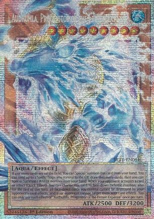 Audhumla, Progenitor of the Frozen Expanse (Starlight Rare) (Extended Art) - BETB-EN081 - Beyond the Brave 1st Edition