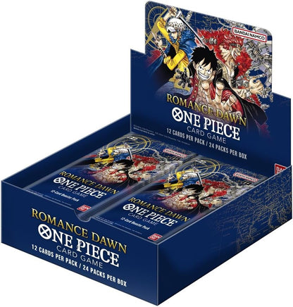 One Piece Romance Dawn OP01 Booster Box Blue Bottom (Slightly Dented)