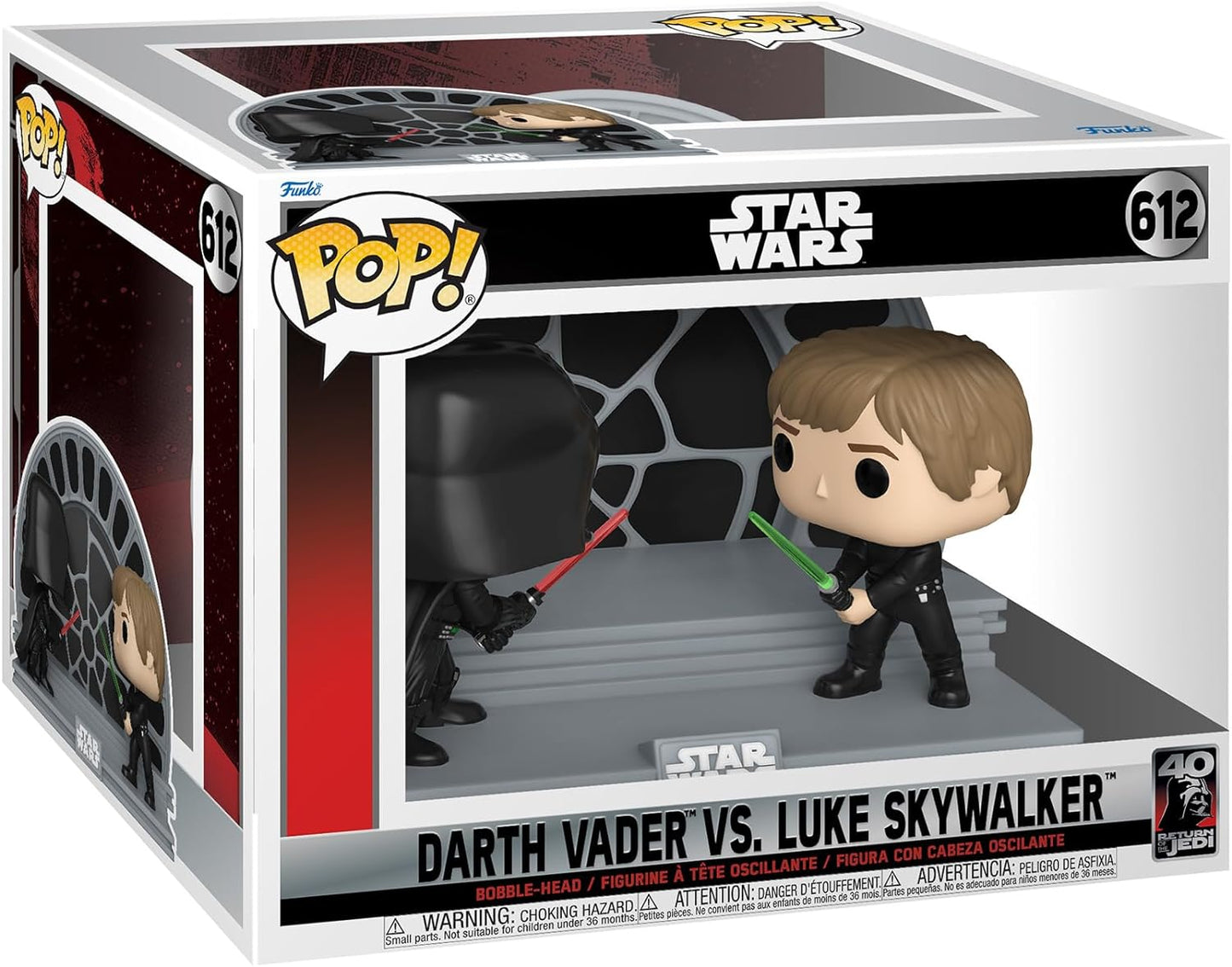 POP - MOMENTS: Star Wars Darth Vader Vs. Luke Skywalker