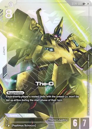 The-O (LR+) (ST14-001) - Starter Deck 14 Heavy Dominion Holofoil