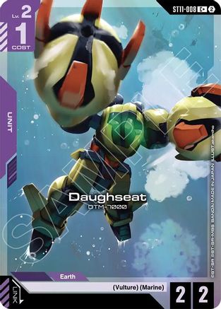 Daughseat (C+) (ST11-008) - Starter Deck 11 Aquatic Assault Holofoil