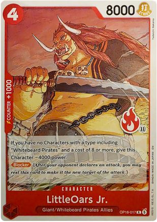 LittleOars Jr. (Ace Deck) - OP16-017 - Set Sail Deck Set