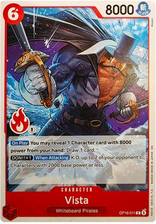 Vista (Ace Deck) - OP16-011 - Set Sail Deck Set