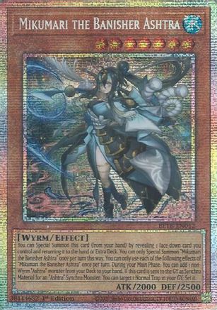 Mikumari the Banisher Ashtra (Starlight Rare) - BETB-EN012 - Beyond the Brave 1st Edition