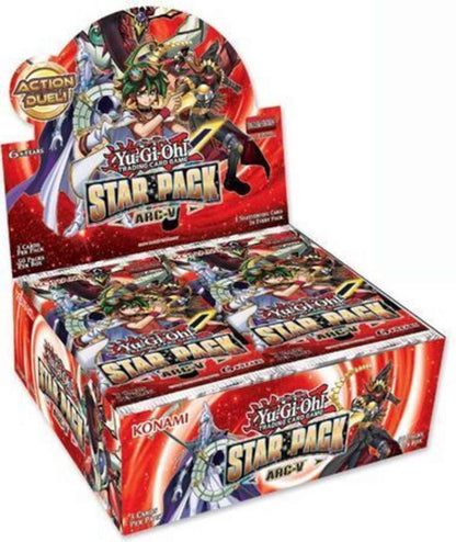 Yugioh Star Pack Arc V 1st Edition Booster Box - seal ripped see photos