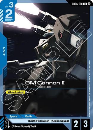 GM Cannon II - GD06-010 - Stardust Trails