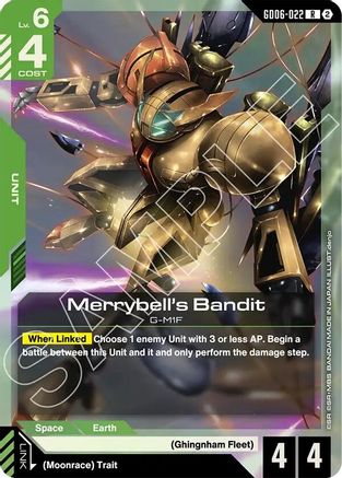Merrybell's Bandit - GD06-022 - Stardust Trails Holofoil