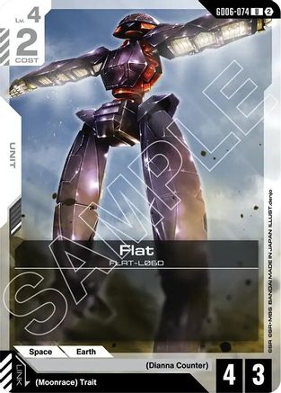 Flat - GD06-074 - Stardust Trails