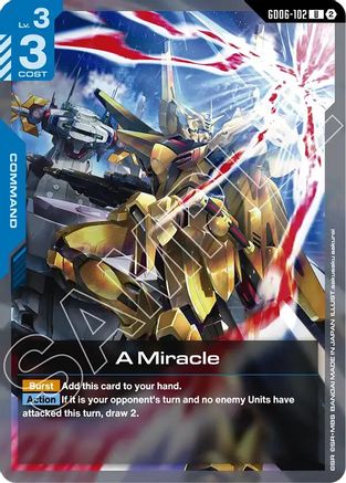 A Miracle - GD06-102 - Stardust Trails