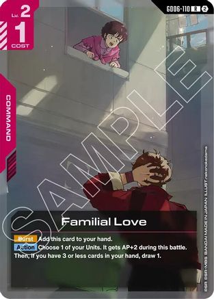 Familial Love - GD06-110 - Stardust Trails Holofoil
