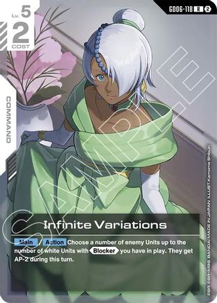 Infinite Variations - GD06-118 - Stardust Trails Holofoil