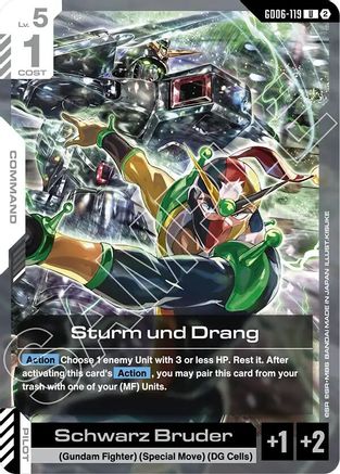 Sturm und Drang - GD06-119 - Stardust Trails