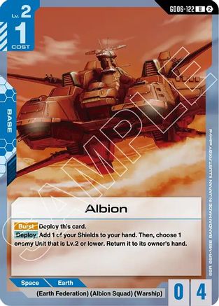 Albion - GD06-122 - Stardust Trails