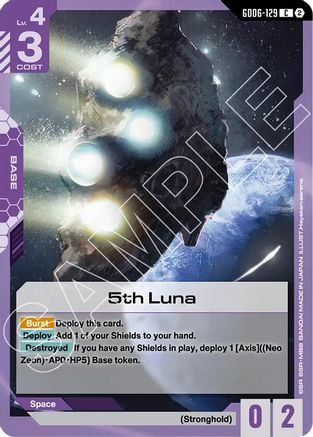 5th Luna - GD06-129 - Stardust Trails