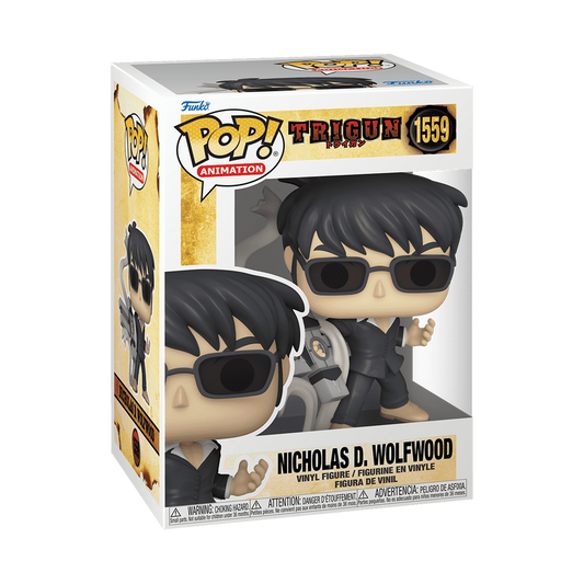 [CLEARANCE] POP - Trigun Nicholas D. Wolfwood W/Punisher