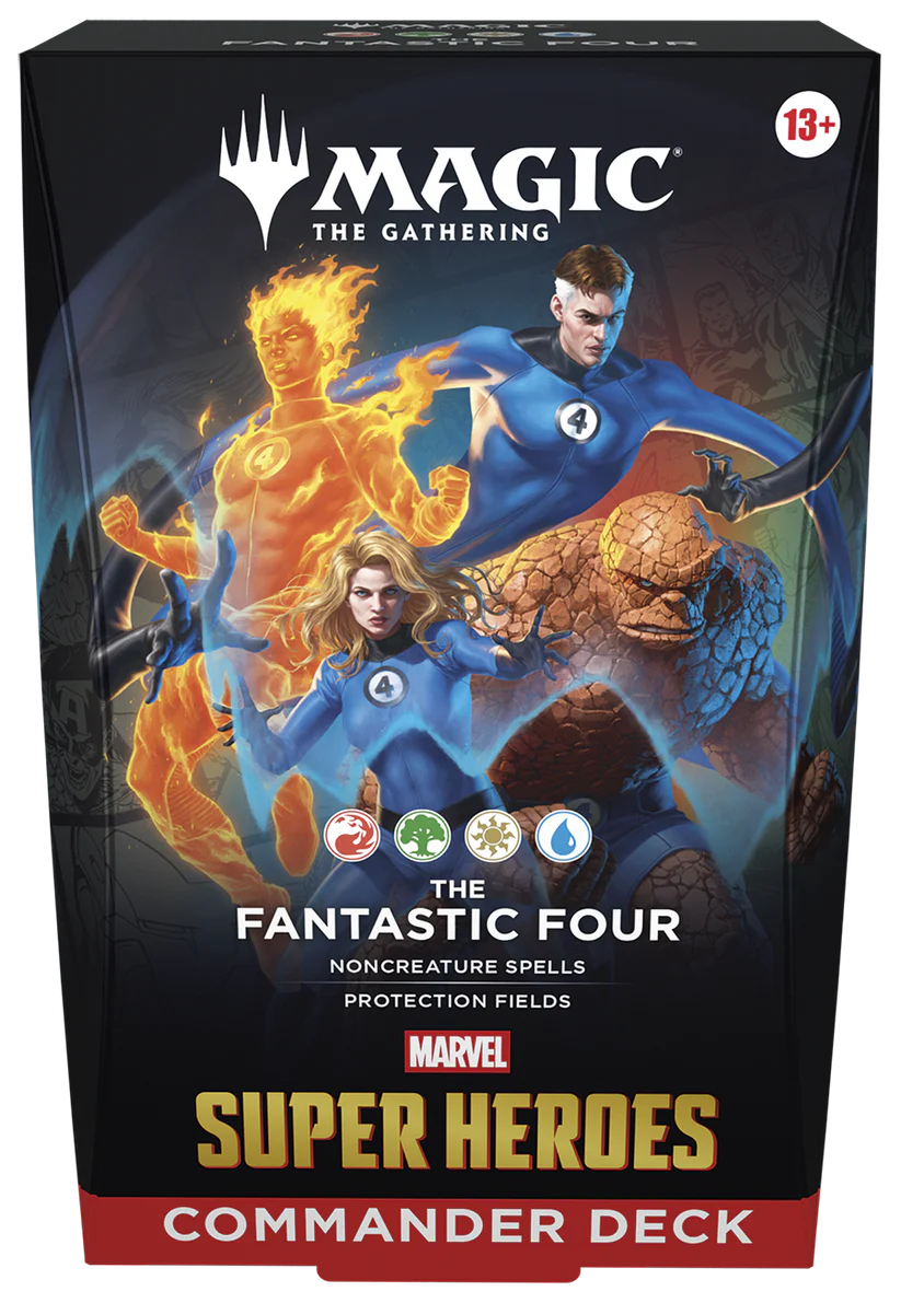 Magic The Gathering Marvel Super Heroes Commander Deck (The Fantastic Four)