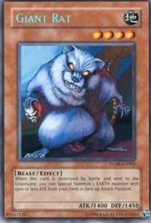 Giant Rat (Blue) (DL09-EN005) - Duelist League Promo Unlimited