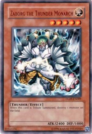 Zaborg the Thunder Monarch (Blue) (DL09-EN009) - Duelist League Promo Unlimited