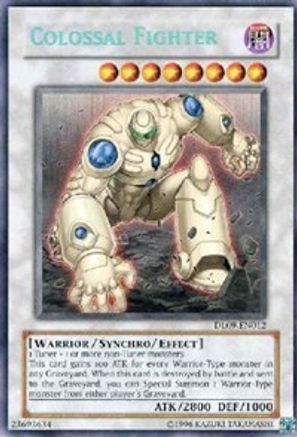 Colossal Fighter (Blue) (DL09-EN012) - Duelist League Promo Unlimited