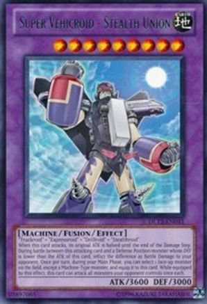 Super Vehicroid - Stealth Union (Red) (DL12-EN011) - Duelist League Promo Unlimited