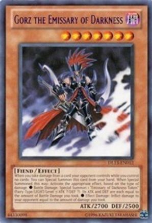 Gorz the Emissary of Darkness (Red) (DL13-EN013) - Duelist League Promo Unlimited